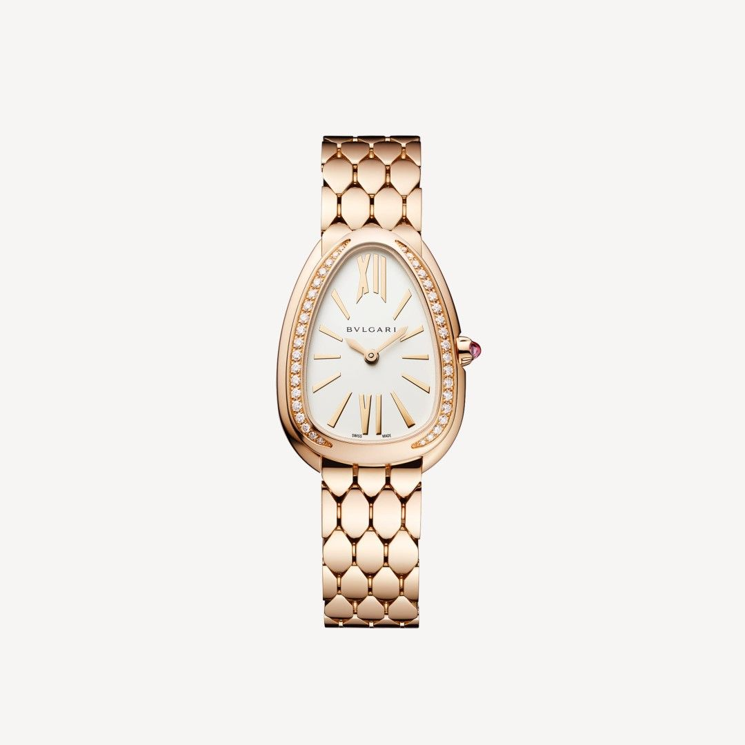 Elegance Rose Timepiece – 36mm, Mother of Pearl Dial