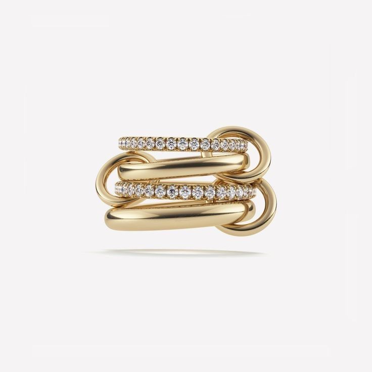 Celeste Linked Diamond Ring
